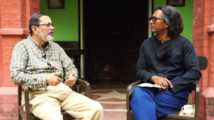 In conversation with the resident